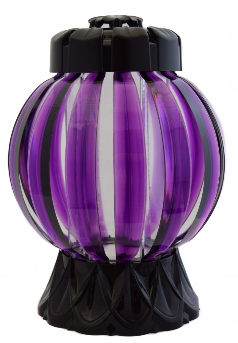 ZNICZ KULA M GLAMOUR LAMPION LATARENKA KAPLICZKA Fiolet