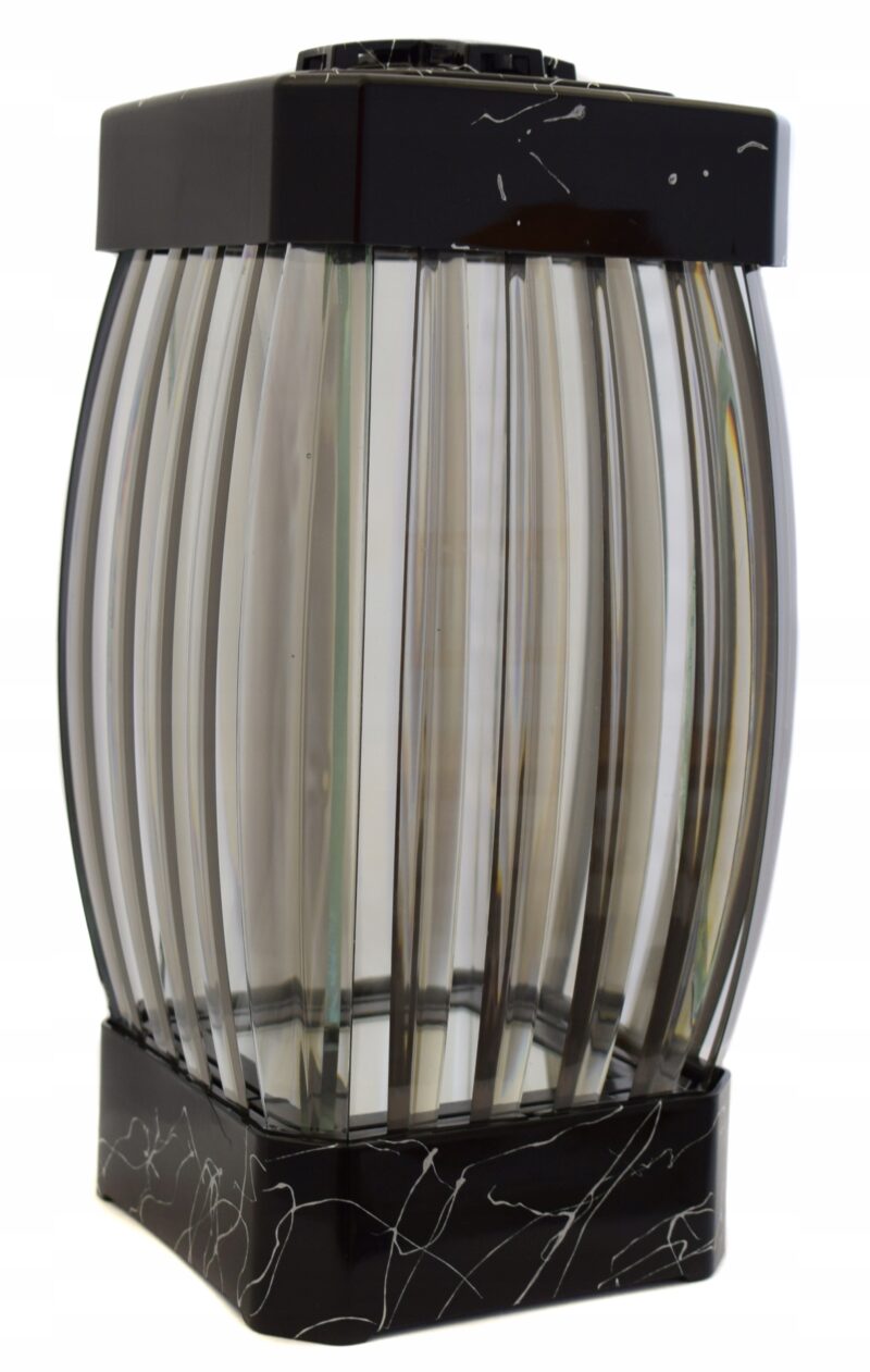 ZNICZ OZDOBNY GLAMOUR 1 LAMPION LATARENKA DIAMENT Brązowy