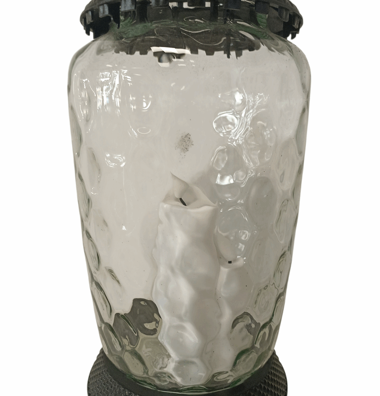 ZNICZ LAMPION OSAKA SANTA MAROZZA PIĘKNY + WKŁAD LED - BATERIE