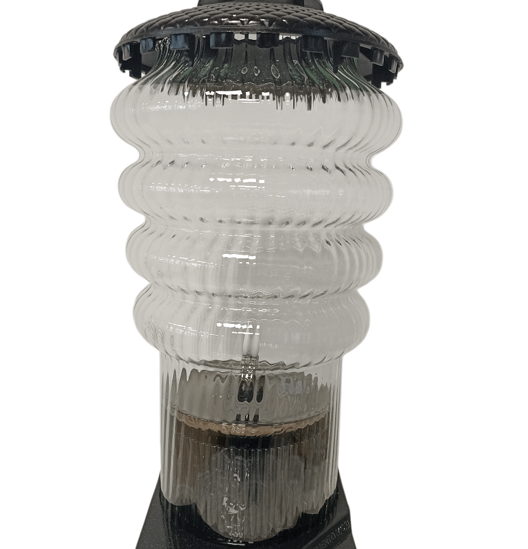 Znicz szklany "Tokio" z  świeczką LED