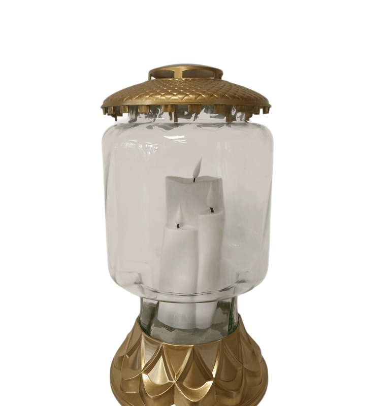 Znicz szklany złoty MITO